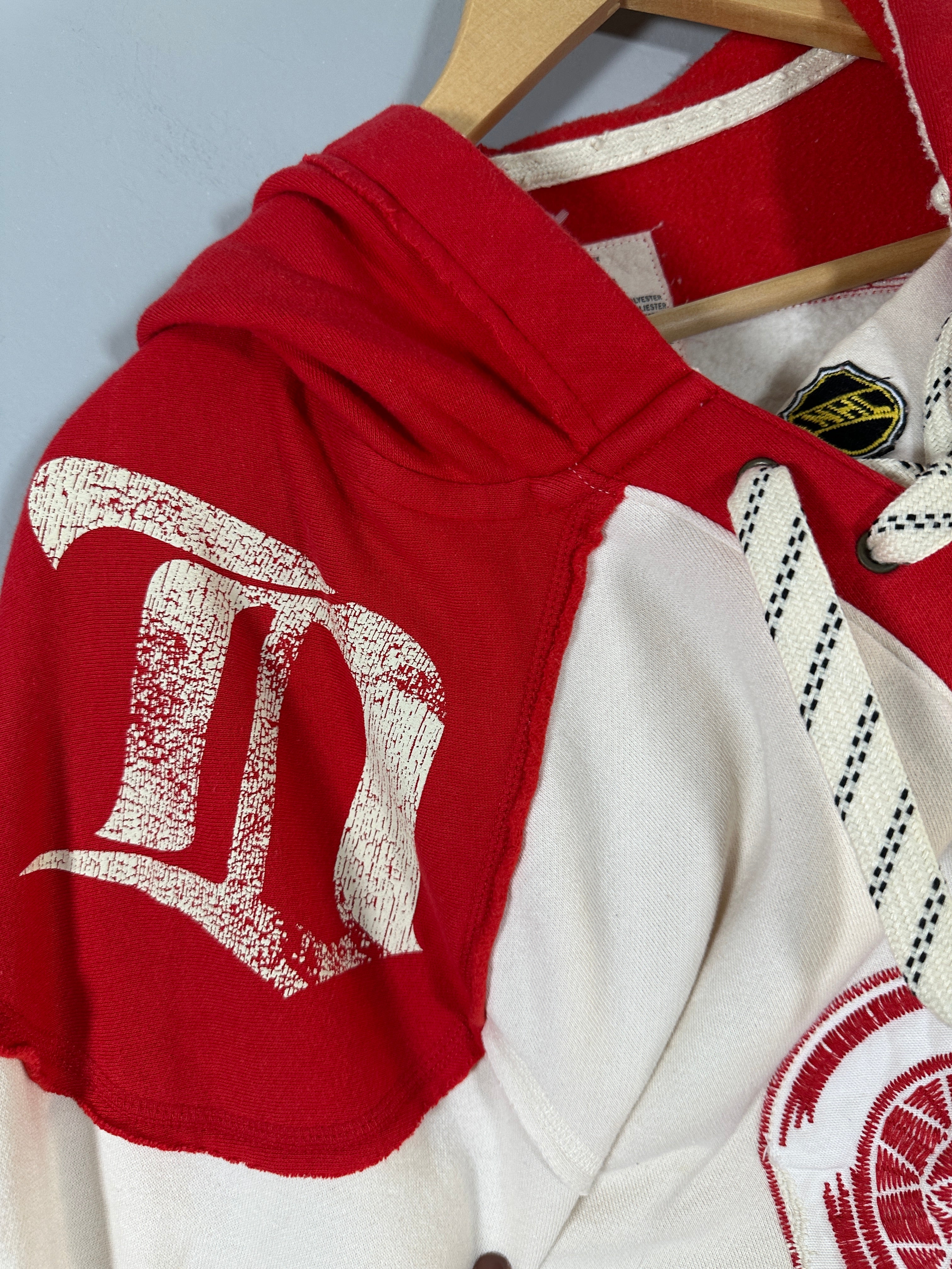 Reebok NHL Red Wings Applique Logo Hoodie-L 48" Chest