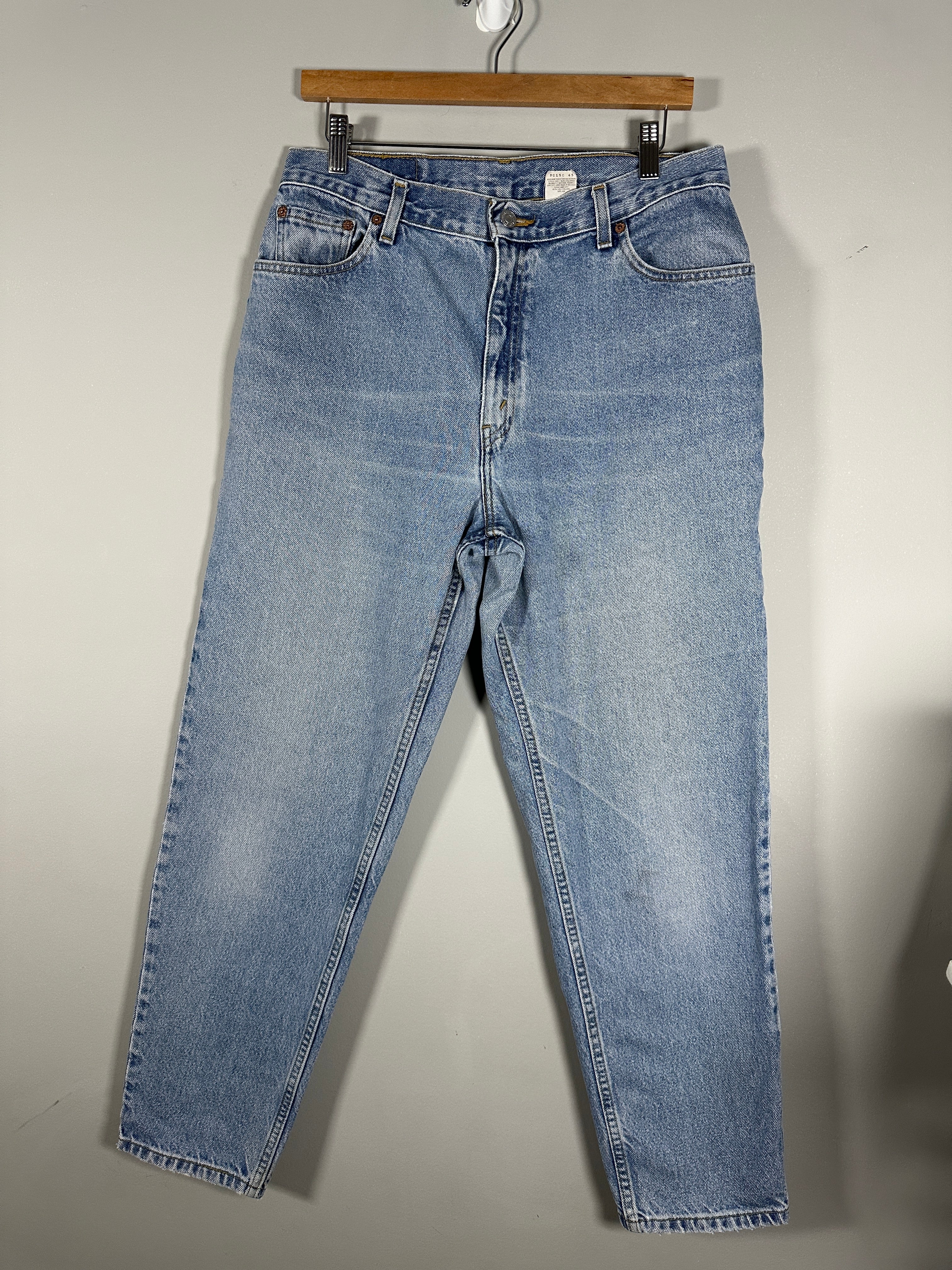 Vintage Levi's 550 Relaxed Fit Tapered Leg 5 Pkt Denim Jeans 14M