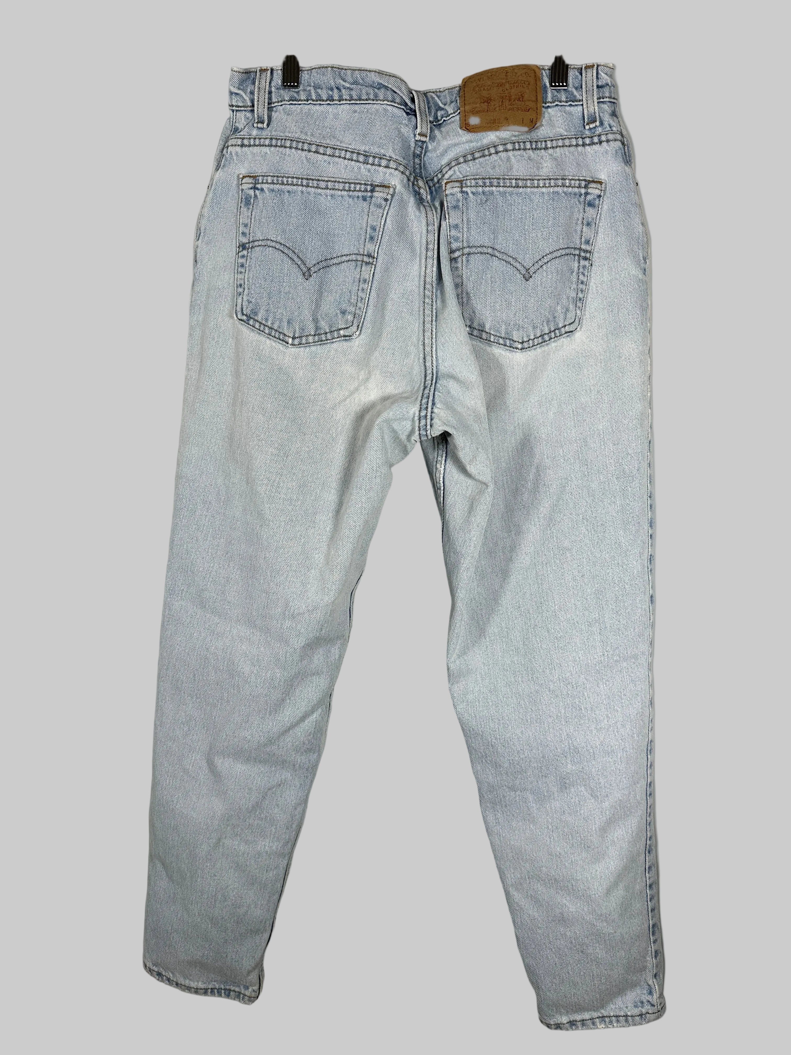 Vintage Levi's 550 Relaxed Fit Tapered Leg 5 Pkt Denim Jeans 14M