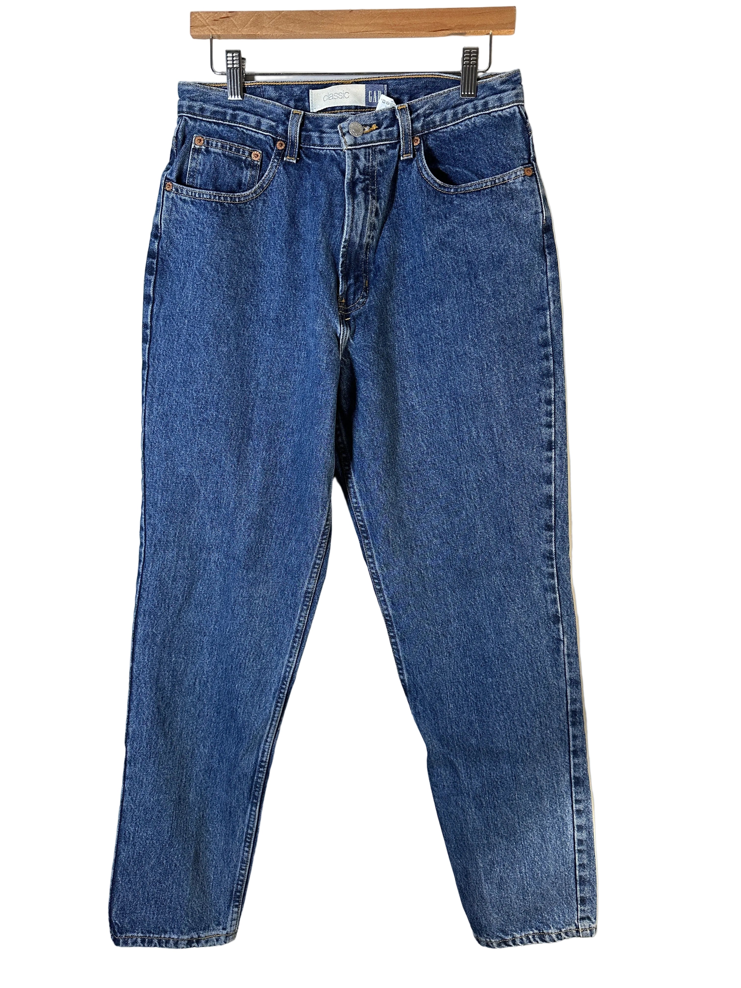 Vintage 90s GAP Blue Jeans Made in USA High Rise Classic Fit-12R