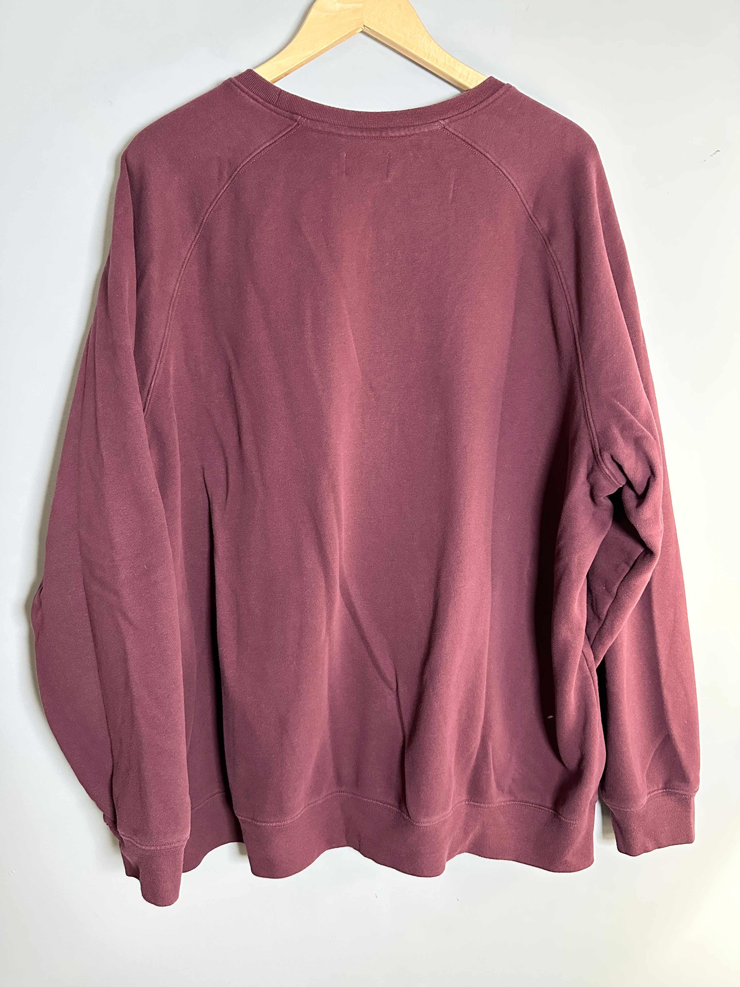 Vintage LL Bean Raglan Sleeve 1912 Logo Sweatshirt-XXL/Tall