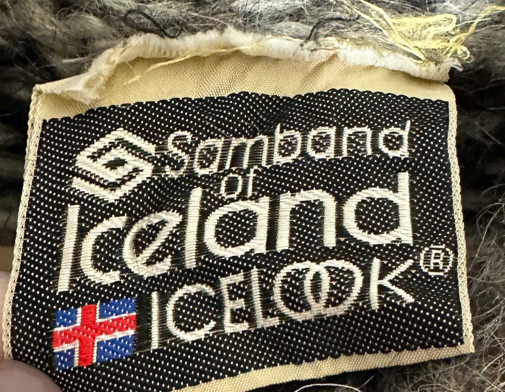 Vintage Samband of Iceland Icelook Fair-isle Sweater Mens/Unisex XL