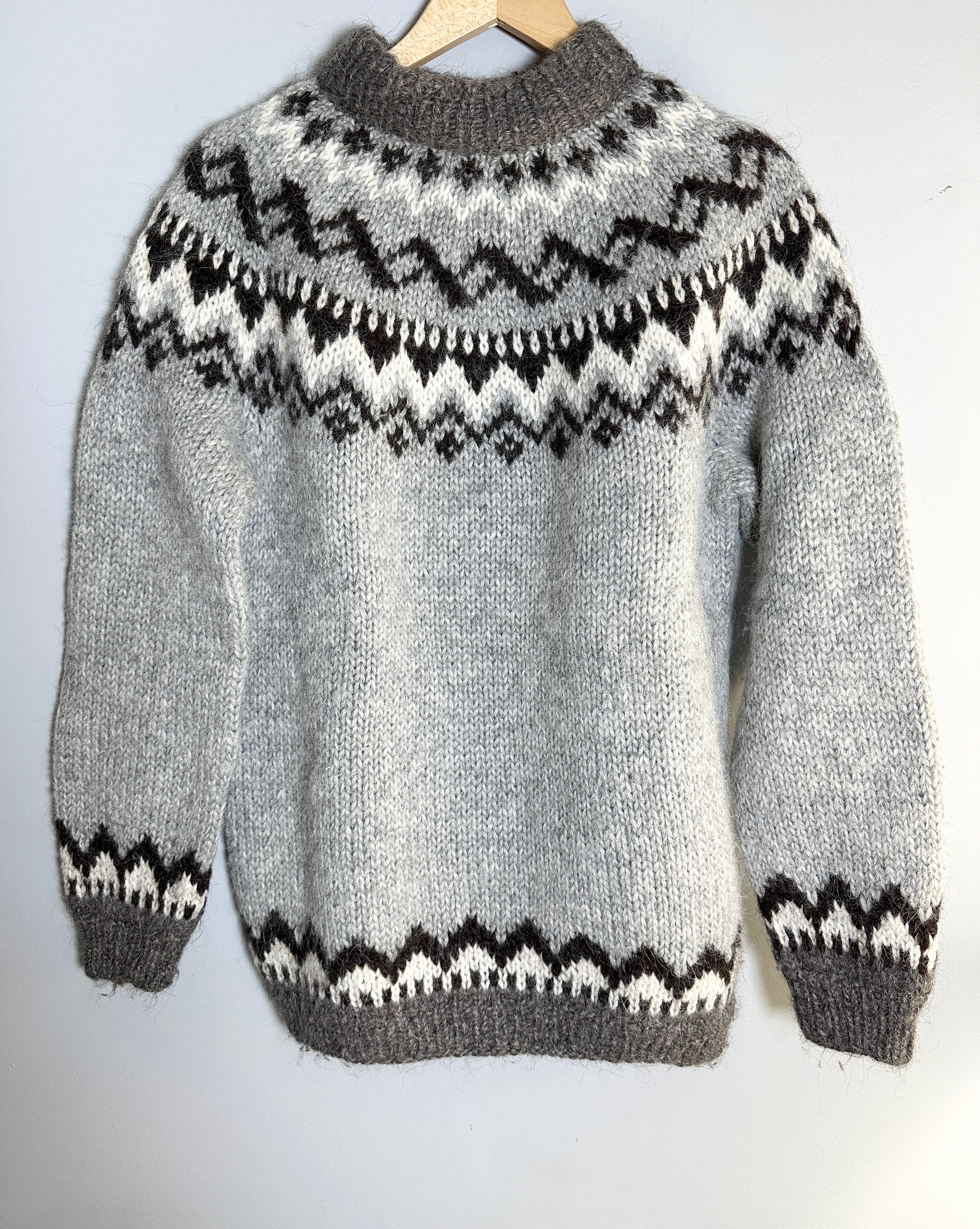 Vintage Samband of Iceland Icelook Fair-isle Sweater Mens/Unisex XL