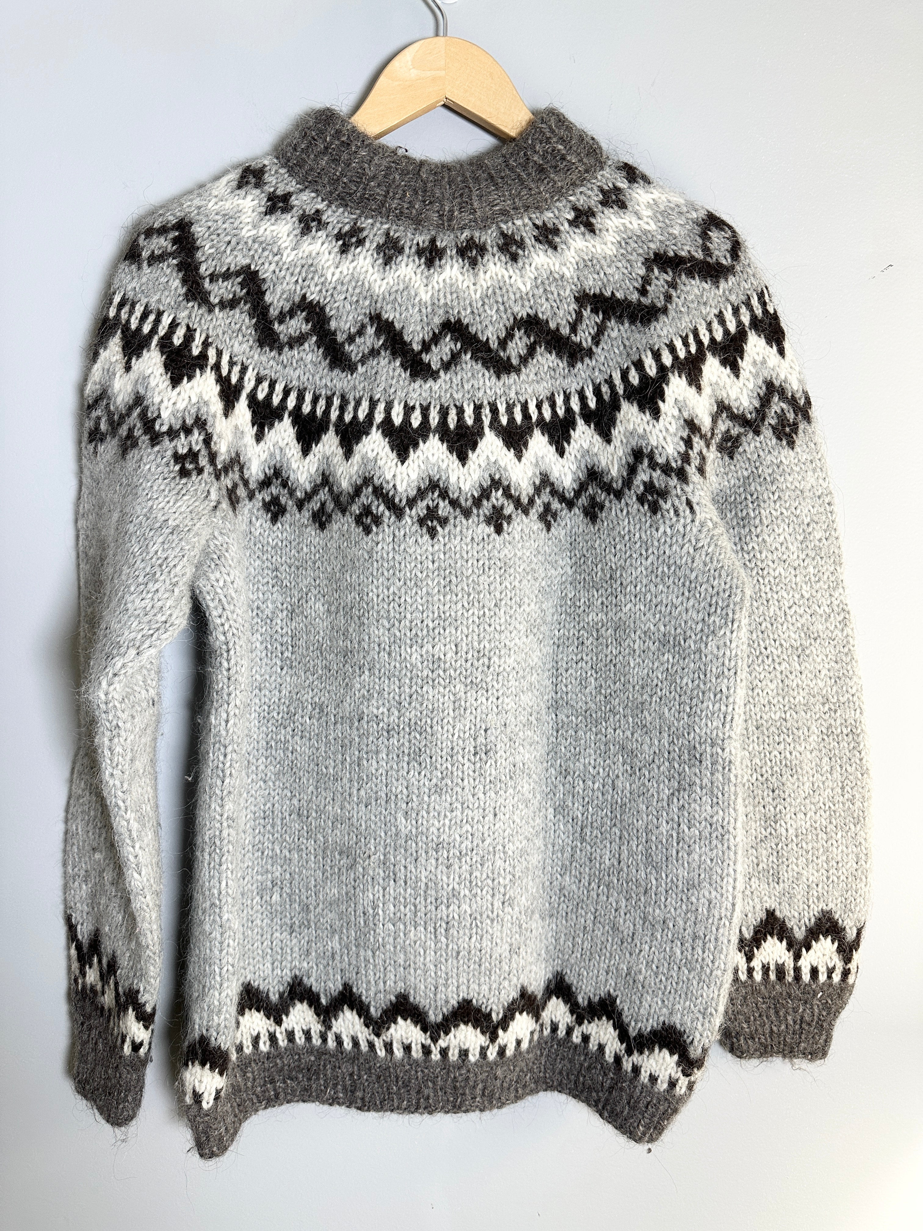 Vintage Samband of Iceland Icelook Fair-isle Sweater Mens/Unisex XL