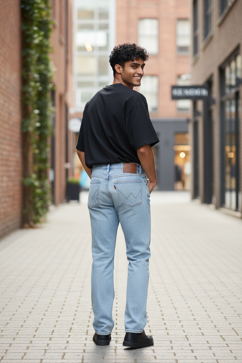 Vinatge Wrangler Light Wash Denim Jeans-31 x 34